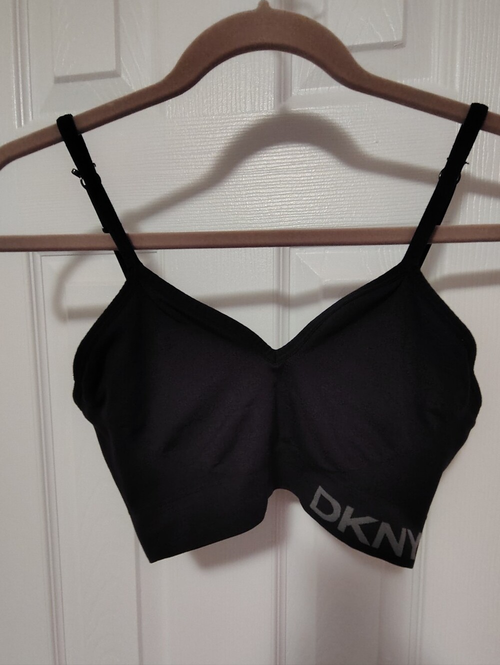 DKNY Seamless Bra with Minimal DKNY Logo